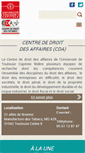 Mobile Screenshot of cda.ut-capitole.fr