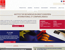 Tablet Screenshot of irdeic.ut-capitole.fr