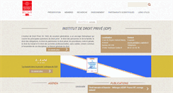 Desktop Screenshot of idprive.ut-capitole.fr